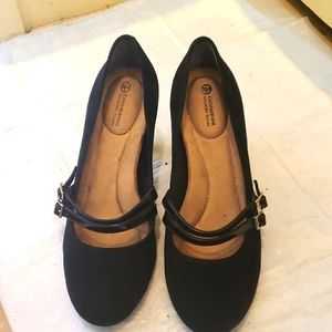 Suede BLACK Giani Bernini Vallaria Dress Shoes